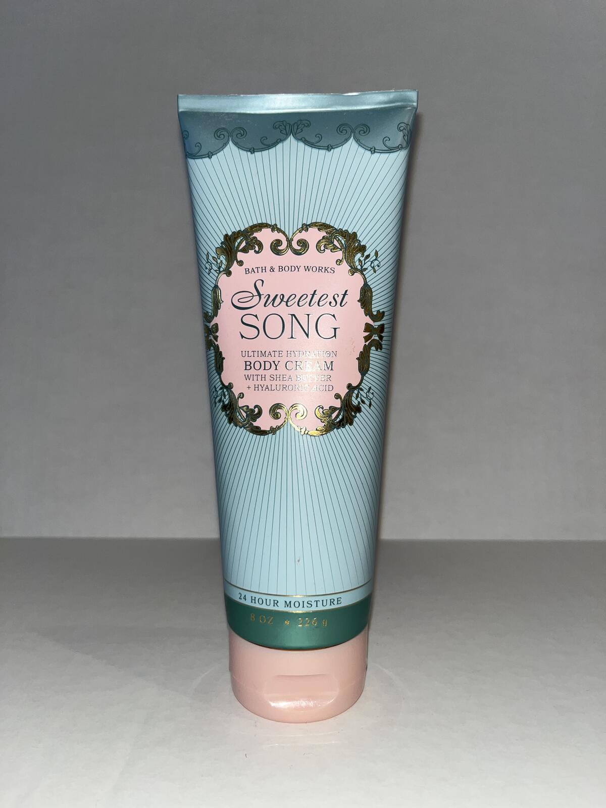 Sweetest Song Body Cream 8oz Bath & Body Works