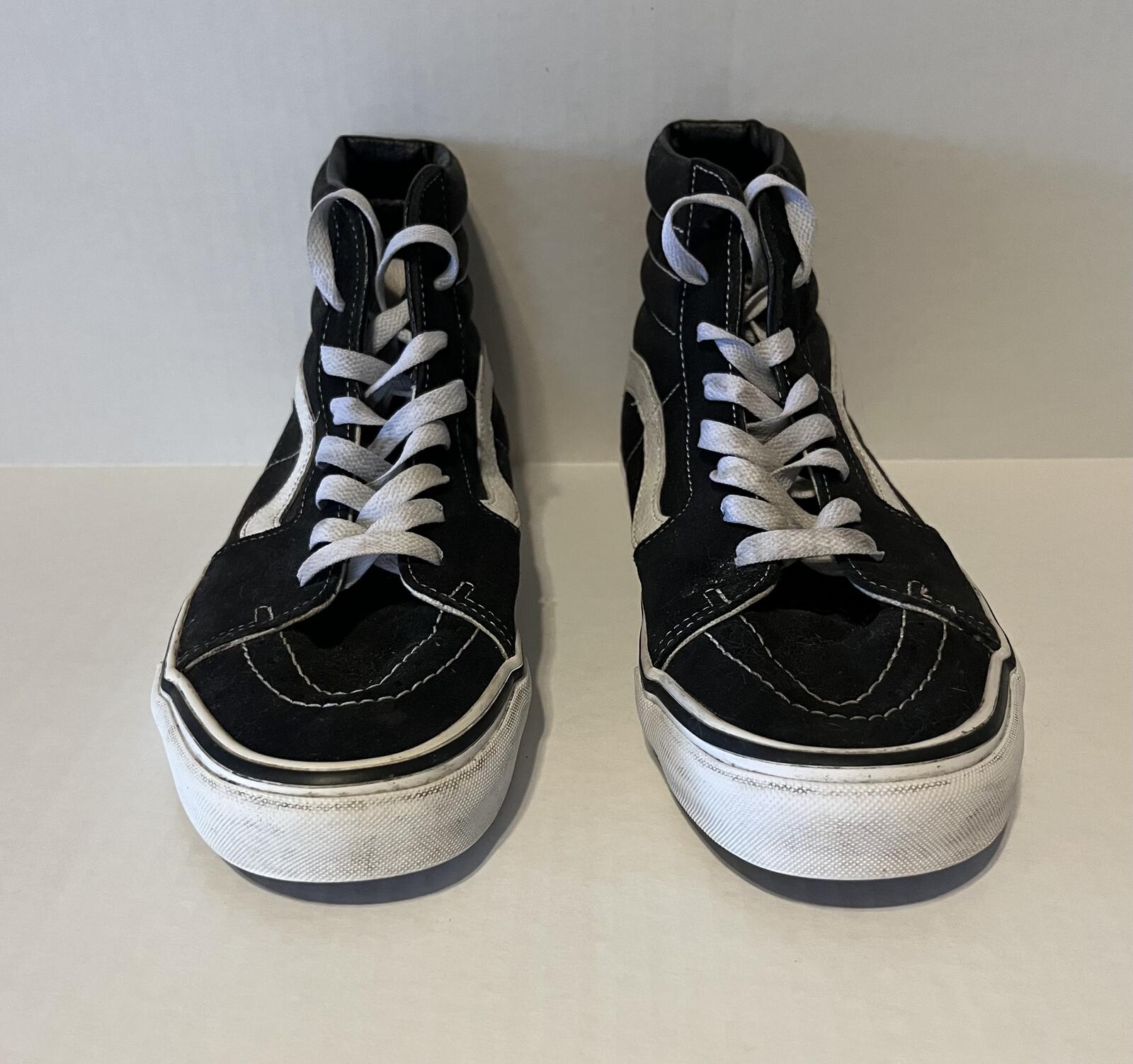 Classic Vans Sk8-Hi Top Sneakers Men’s SZ 9/ Womens 10.5