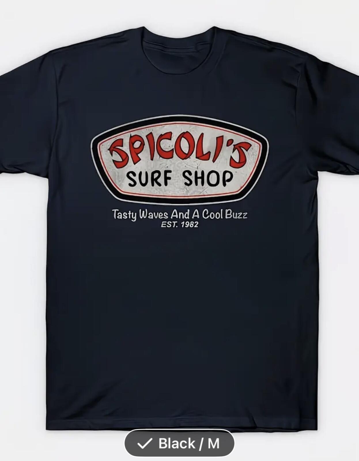 Spicoli's Surf Shop T-Shirt Fast Times at Ridgemont High