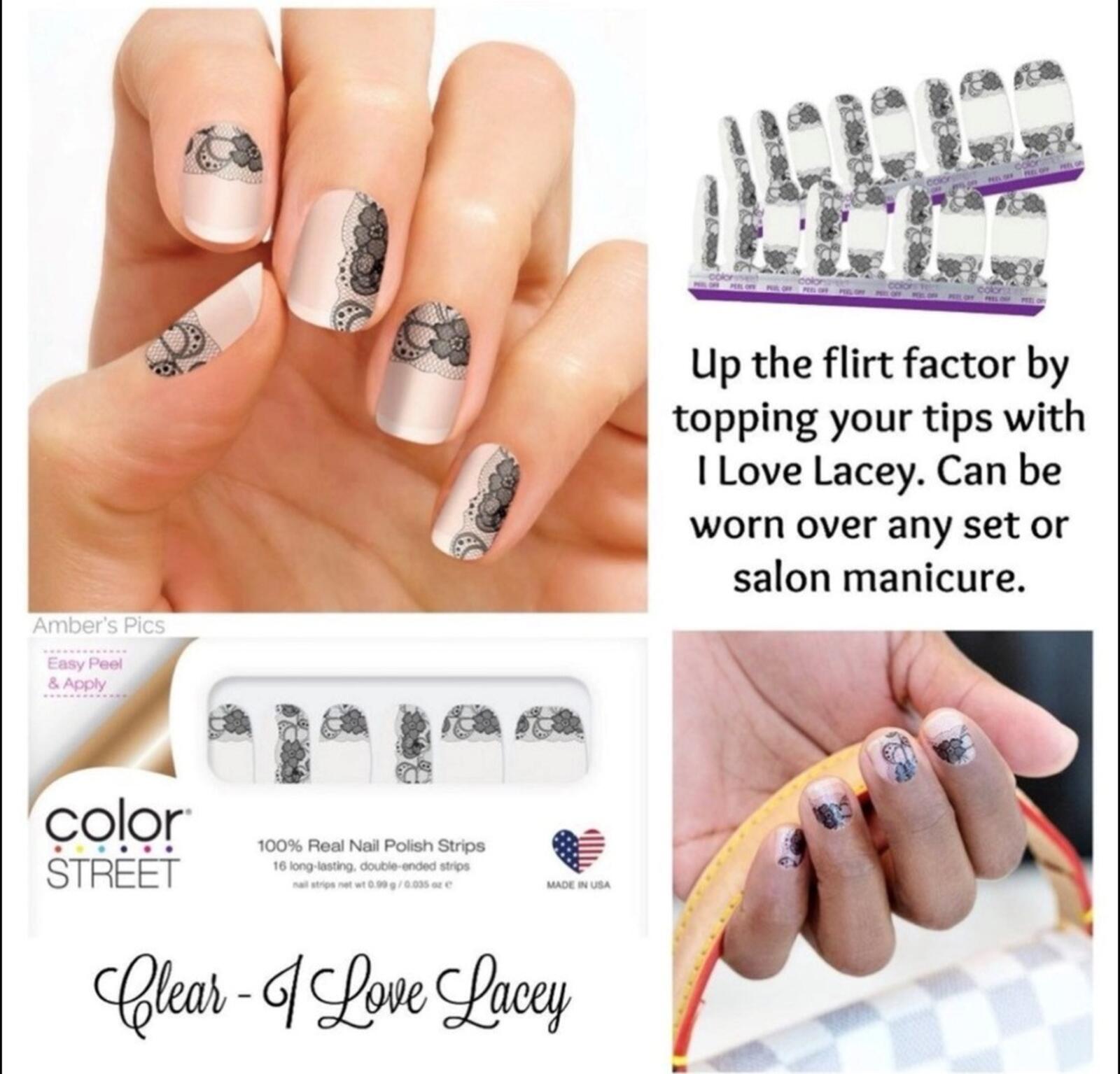 Color Street Nail Polish Strips - I Love Lacey