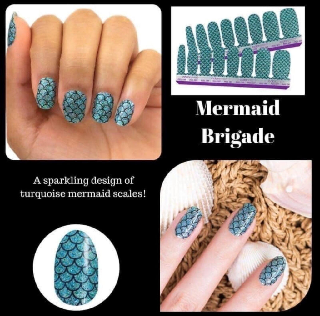 Color Street Nail Polish Strips - Mermaid Brigade