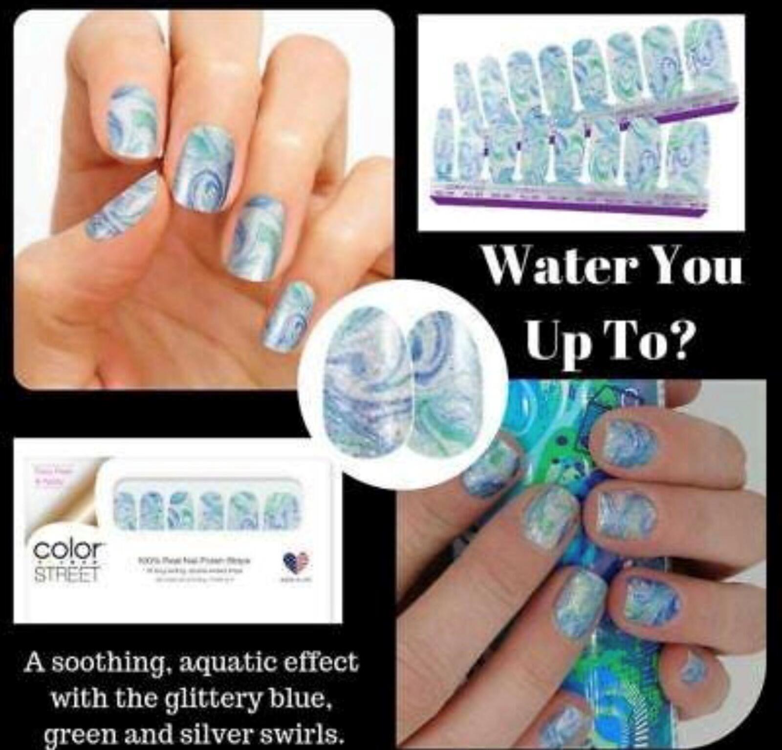Color Street Nail Polish Strips - Water You Up To
