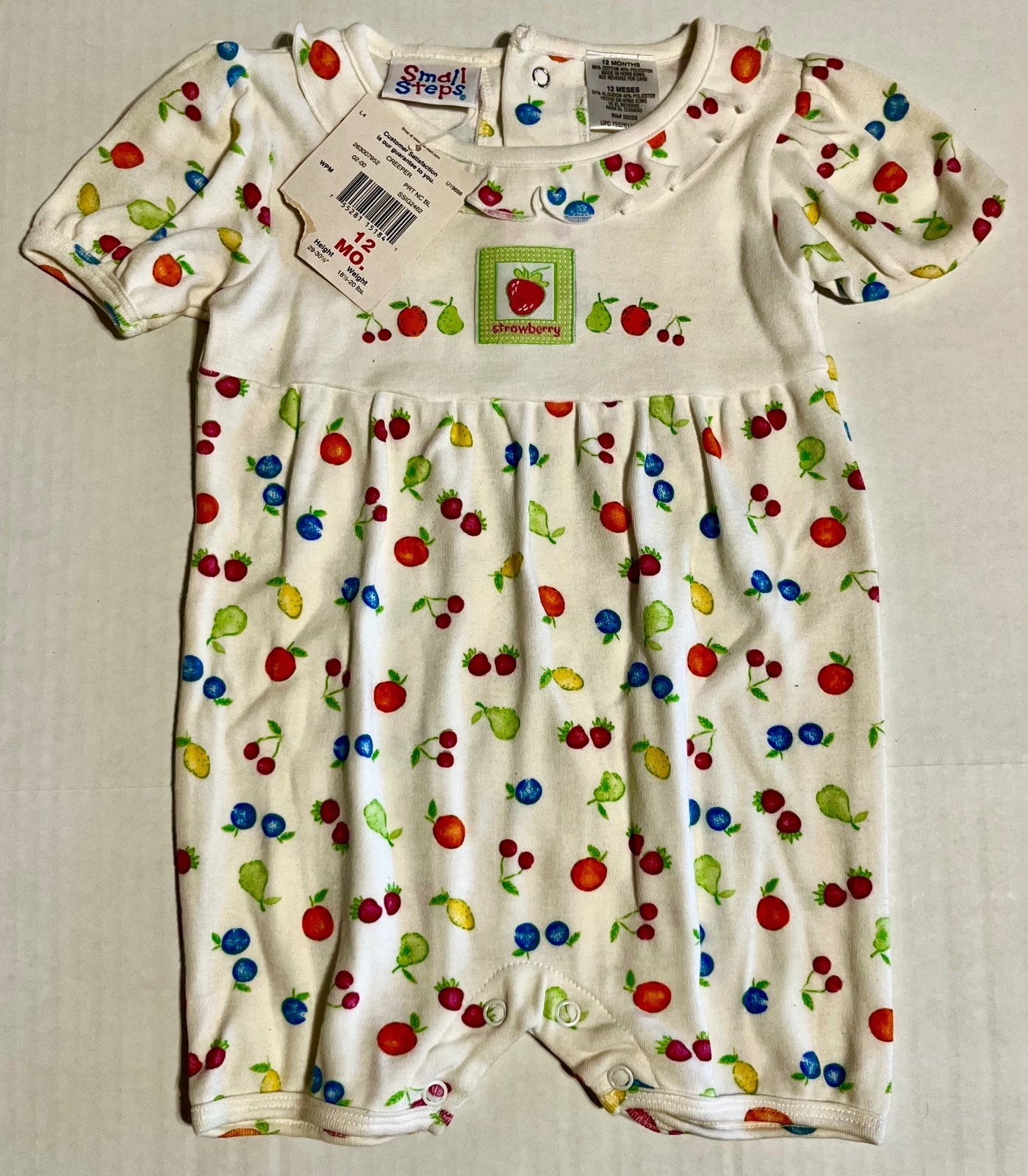Smart Steps Baby One Piece 12 Mos NWT